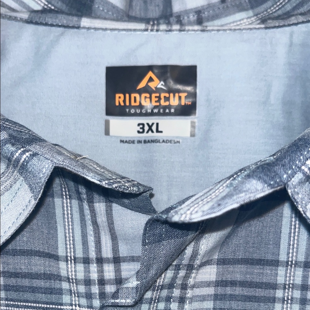 Ridgecut Toughwear Outdoors Stretch Men’s 3XL Button Down Shirt #tough #flex - Picture 2 of 13